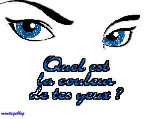 COULEUR DE  YEUX